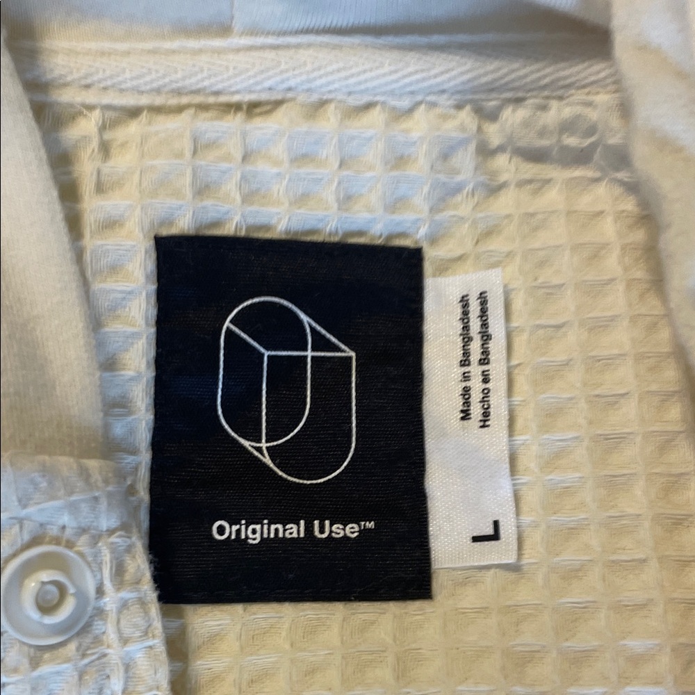Original Use Textured Cream Jacket - Picture 2 of 2